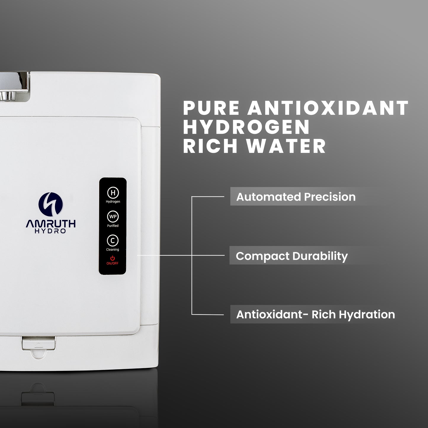 Amruth Hydro AH-Hydrogen Rich Water Generator